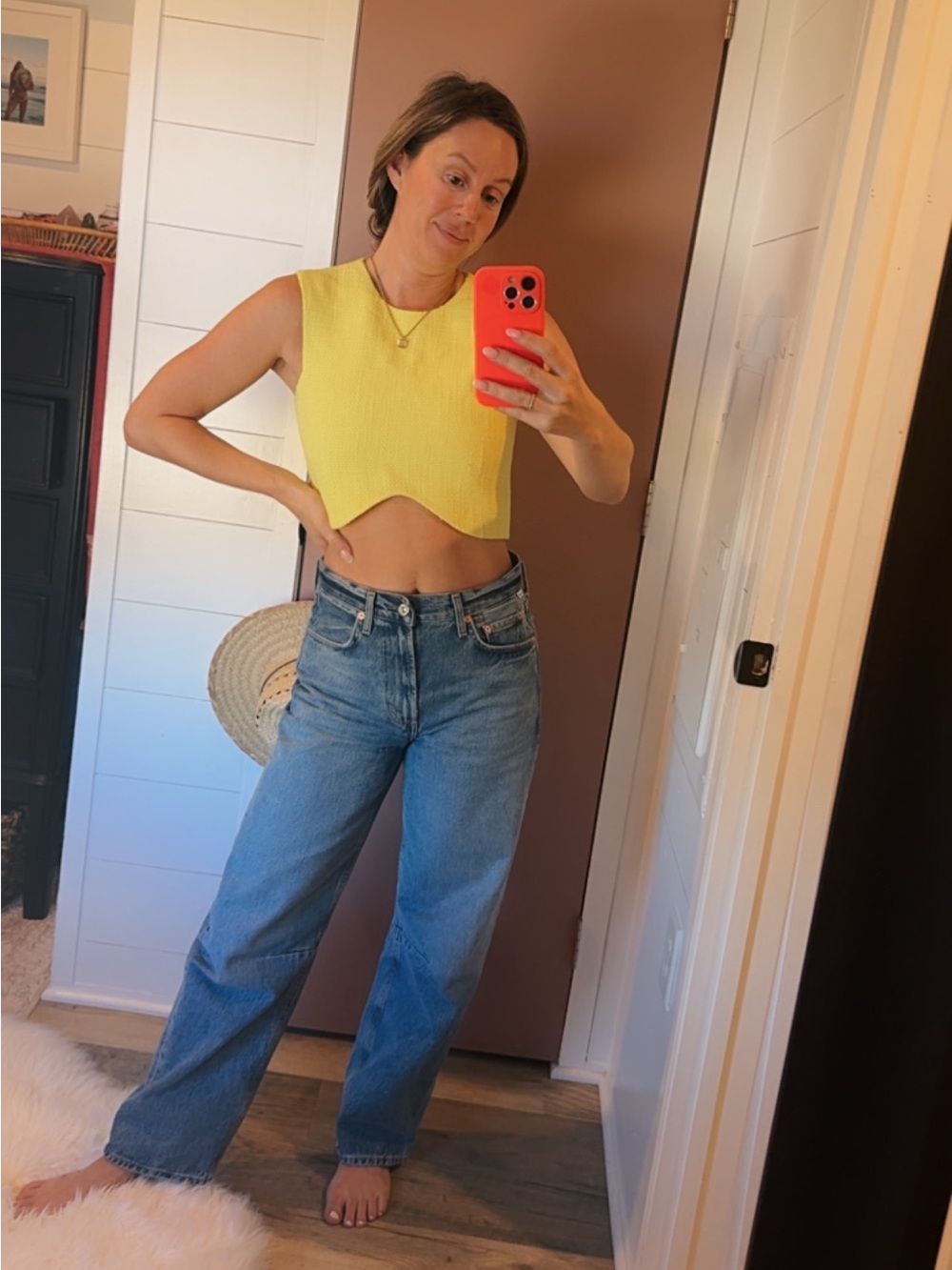 Blaque Label Bright Yellow Tank Top